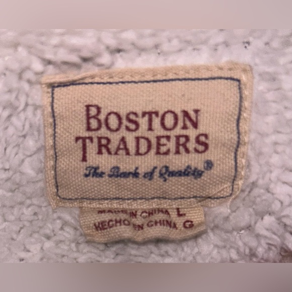 fuzzy flannel button up with hood - Picture 3 of 3